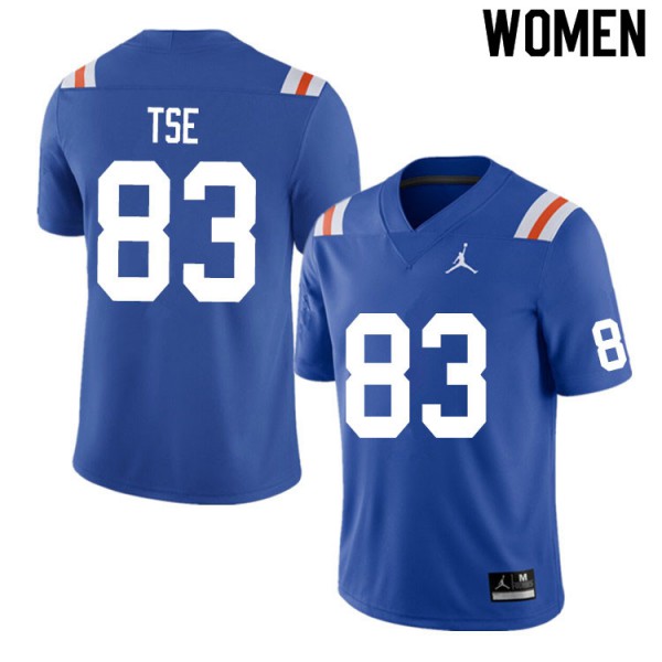 Women #83 Joshua Tse Florida Gators College Football Jerseys Throwback